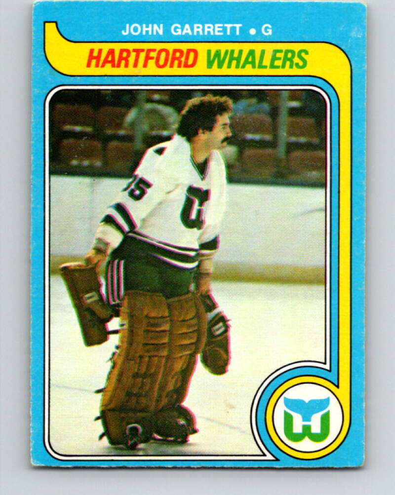 1979-80 O-Pee-Chee #293 John Garrett Hartford Whalers V19551