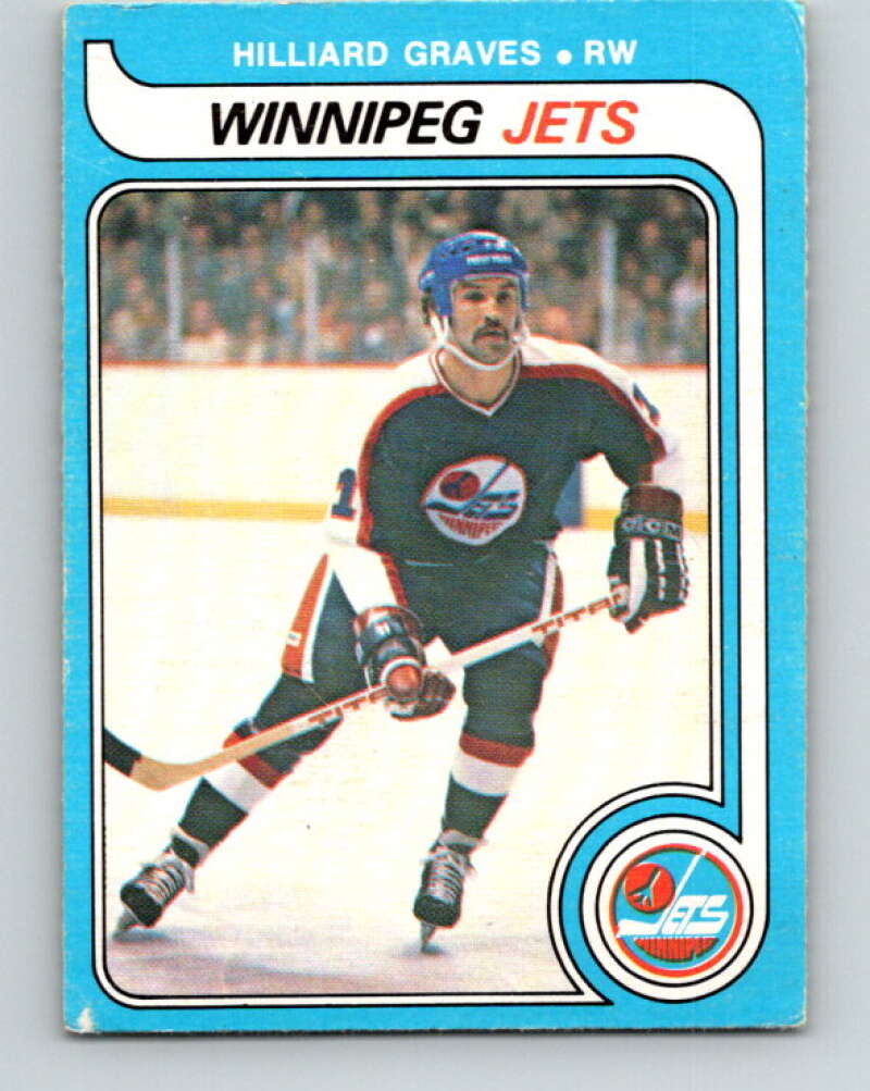 1979-80 O-Pee-Chee #294 Hilliard Graves Winnipeg Jets V19564