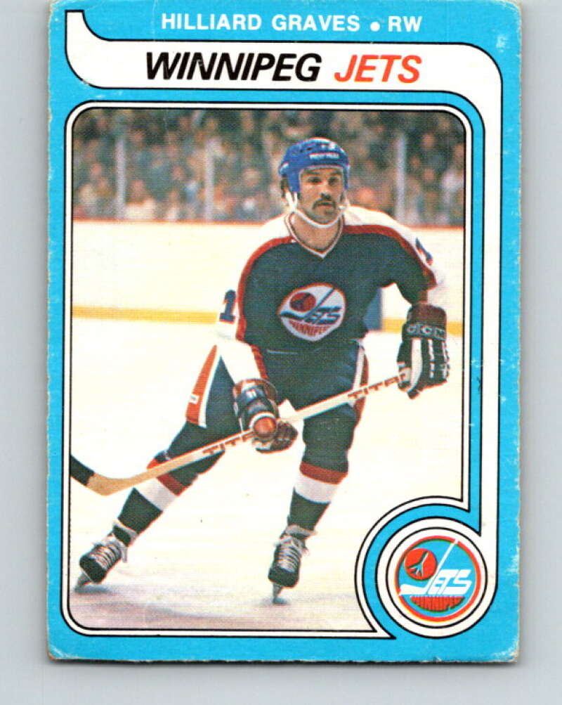 1979-80 O-Pee-Chee #294 Hilliard Graves Winnipeg Jets V19565