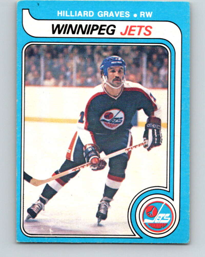 1979-80 O-Pee-Chee #294 Hilliard Graves Winnipeg Jets V19566