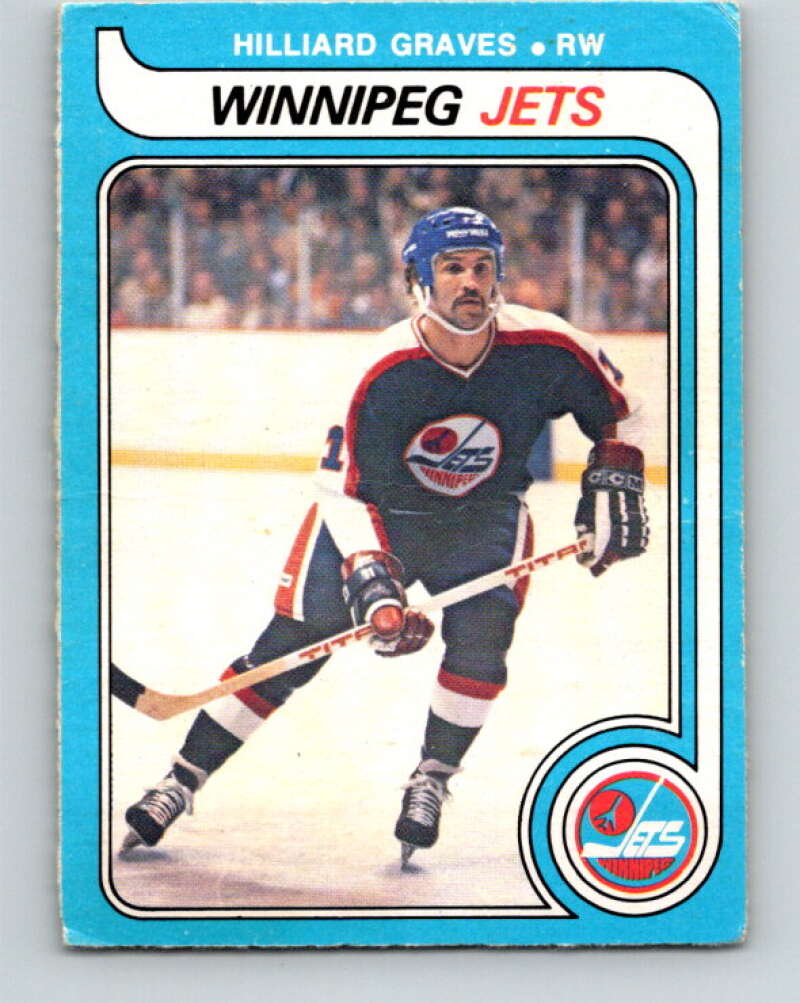 1979-80 O-Pee-Chee #294 Hilliard Graves Winnipeg Jets V19568