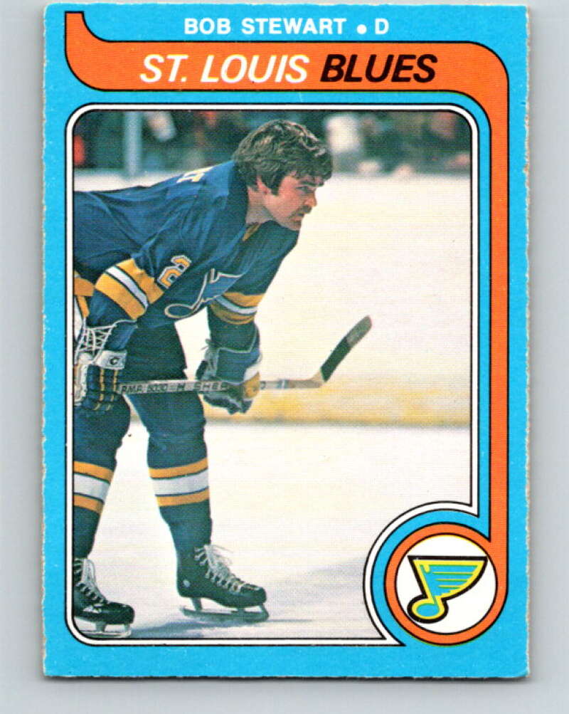 1979-80 O-Pee-Chee #297 Bob Stewart St. Louis Blues V19584