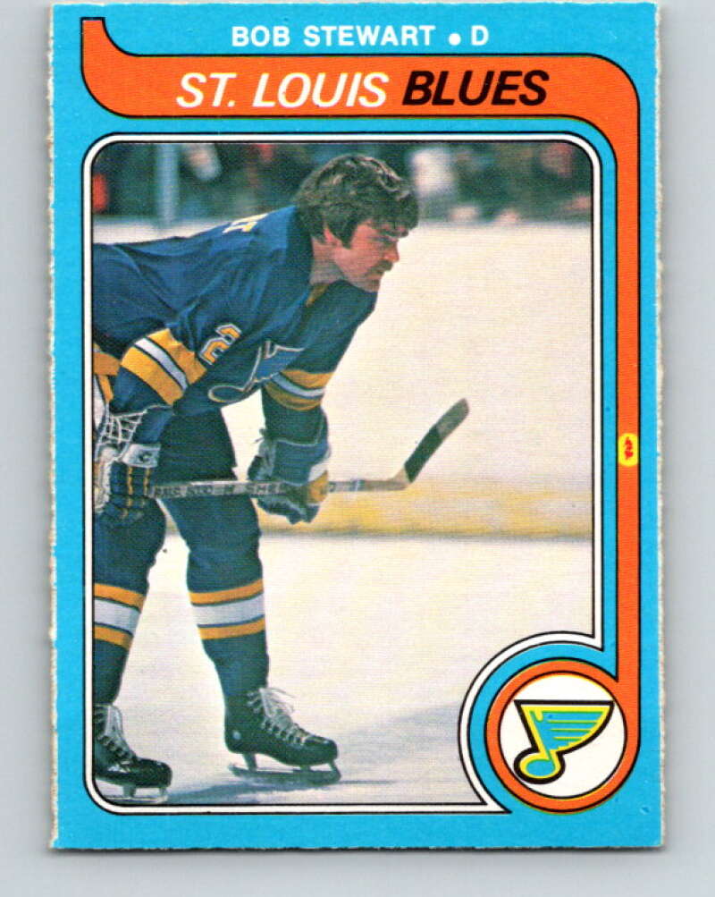 1979-80 O-Pee-Chee #297 Bob Stewart St. Louis Blues V19590