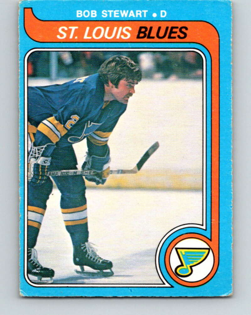 1979-80 O-Pee-Chee #297 Bob Stewart St. Louis Blues V19595