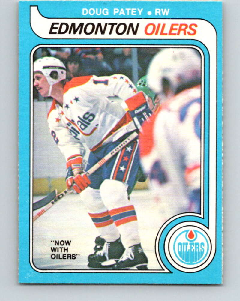 1979-80 O-Pee-Chee #298 Doug Patey RC Rookie Edmonton Oilers V19600