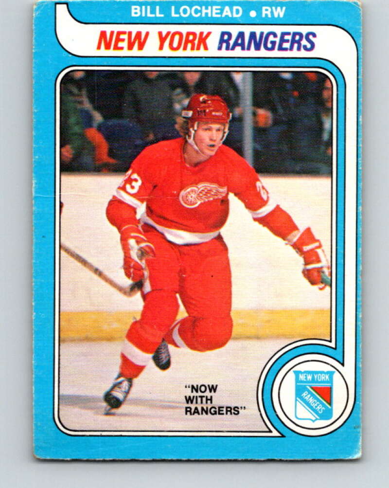 1979-80 O-Pee-Chee #301 Bill Lochead New York Rangers V19634