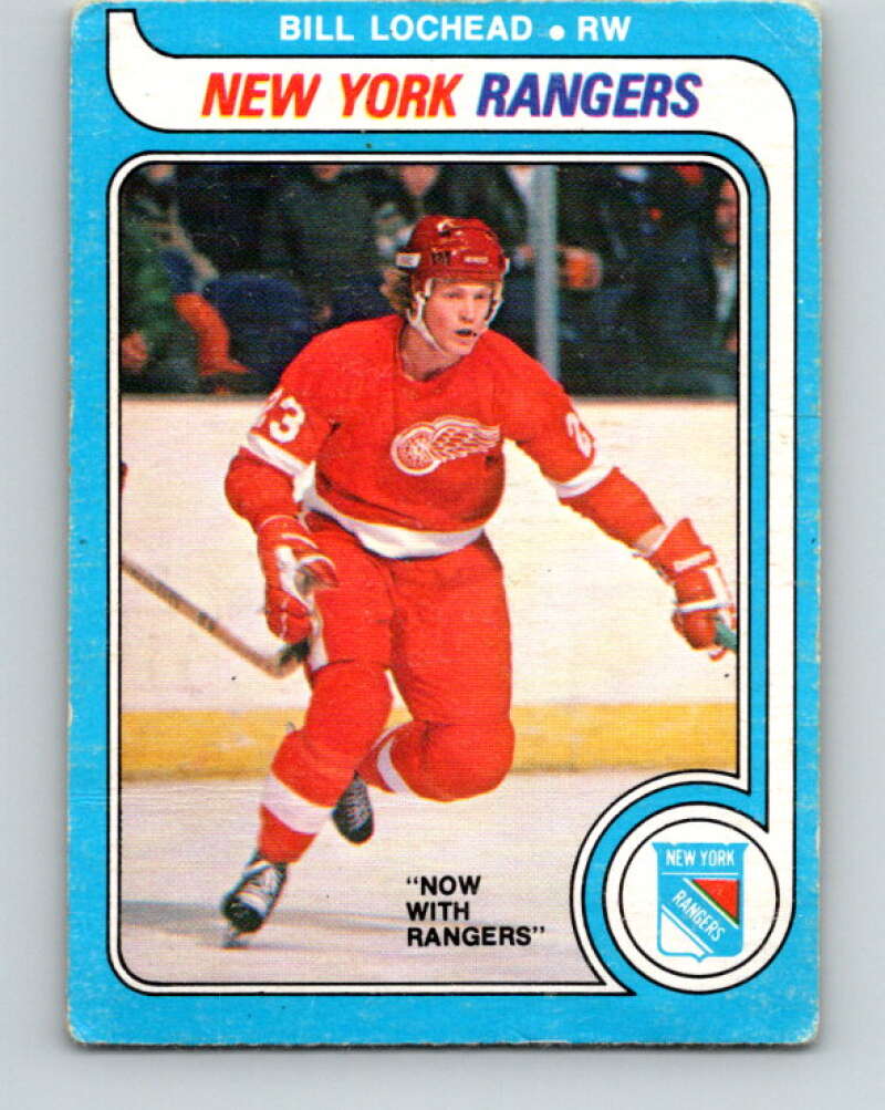1979-80 O-Pee-Chee #301 Bill Lochead New York Rangers V19635