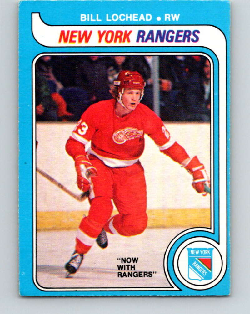 1979-80 O-Pee-Chee #301 Bill Lochead New York Rangers V19636