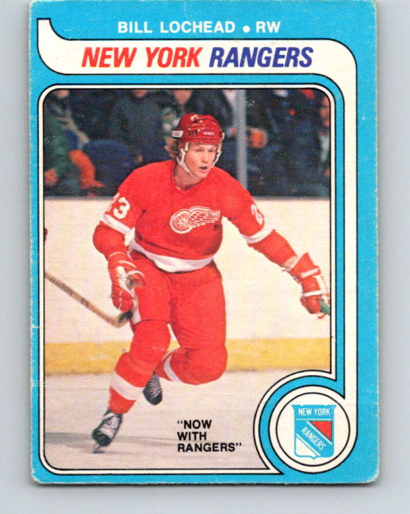 1979-80 O-Pee-Chee #301 Bill Lochead New York Rangers V19637