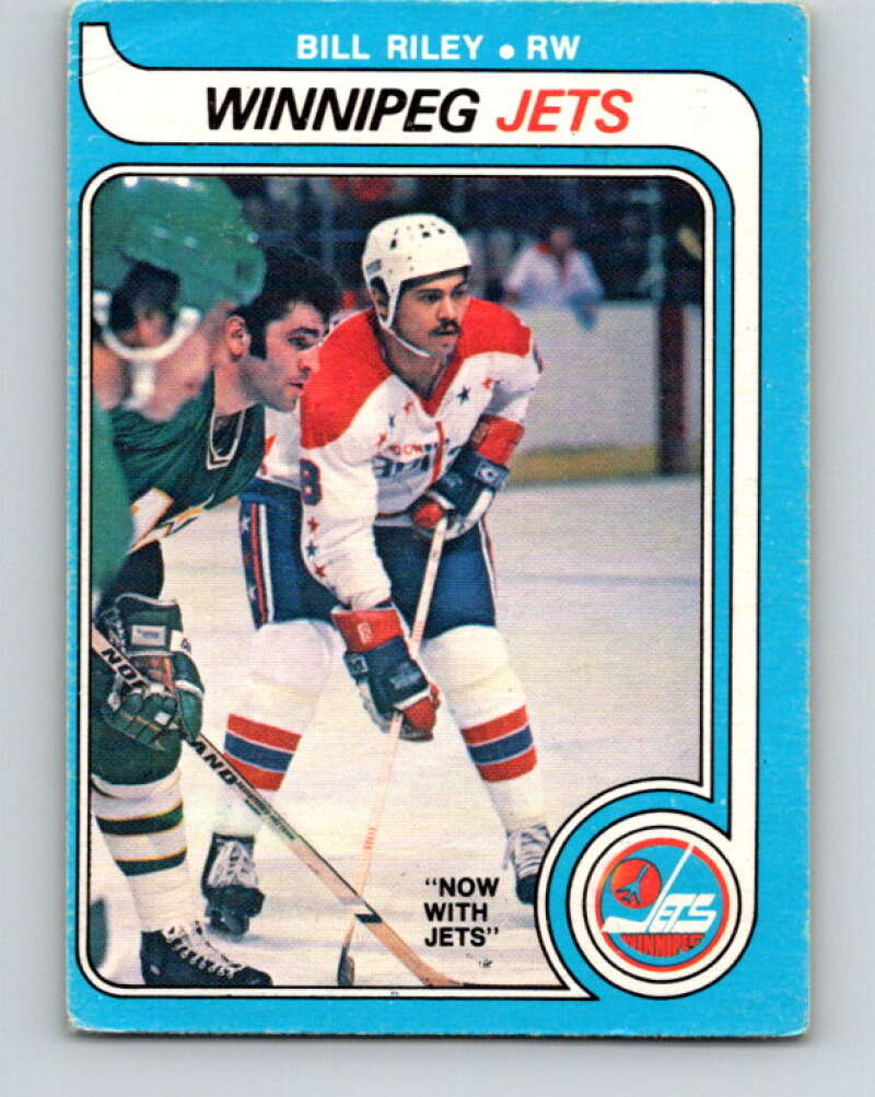 1979-80 O-Pee-Chee #303 Bill Riley Winnipeg Jets V19648