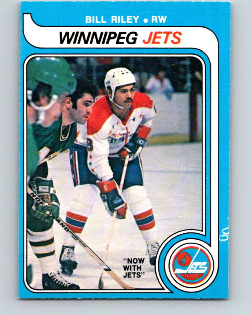 1979-80 O-Pee-Chee #303 Bill Riley Winnipeg Jets V19649