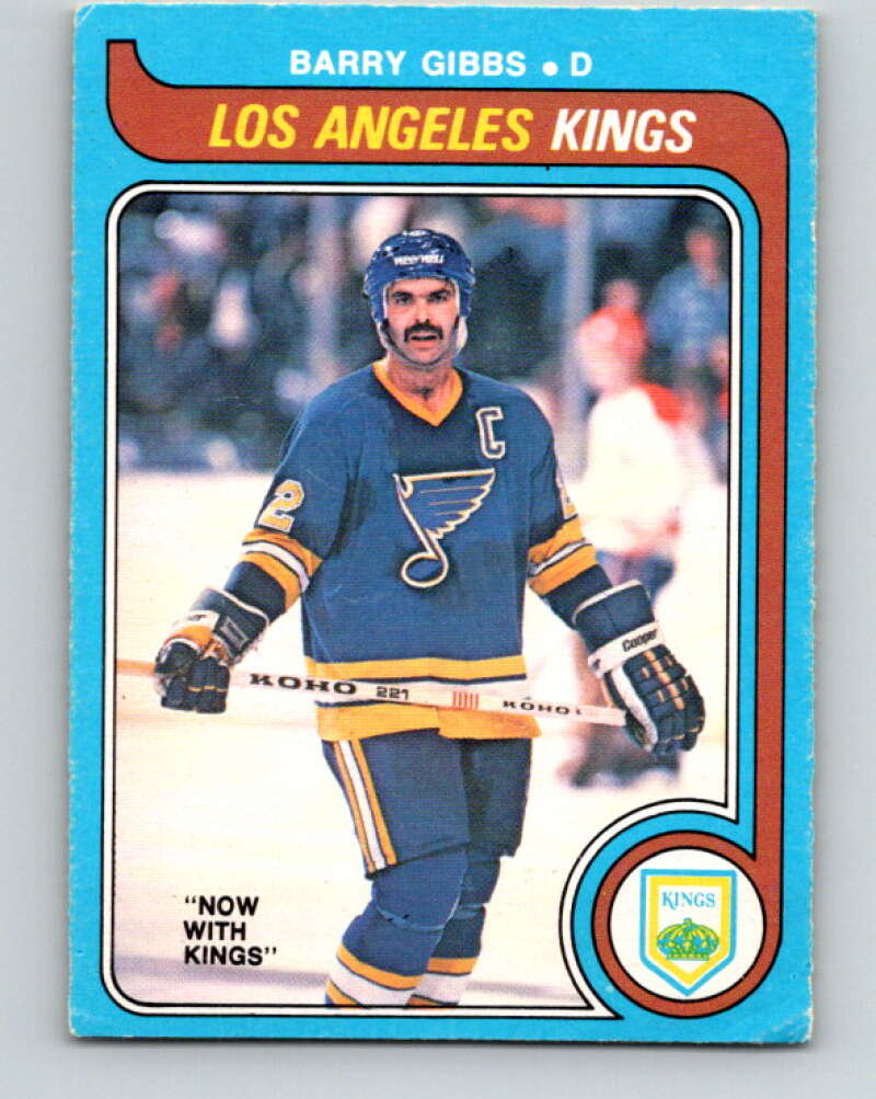1979-80 O-Pee-Chee #304 Barry Gibbs Los Angeles Kings V19662