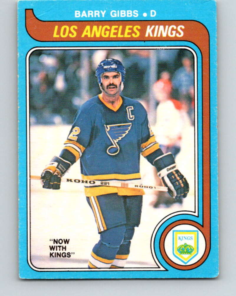 1979-80 O-Pee-Chee #304 Barry Gibbs Los Angeles Kings V19665