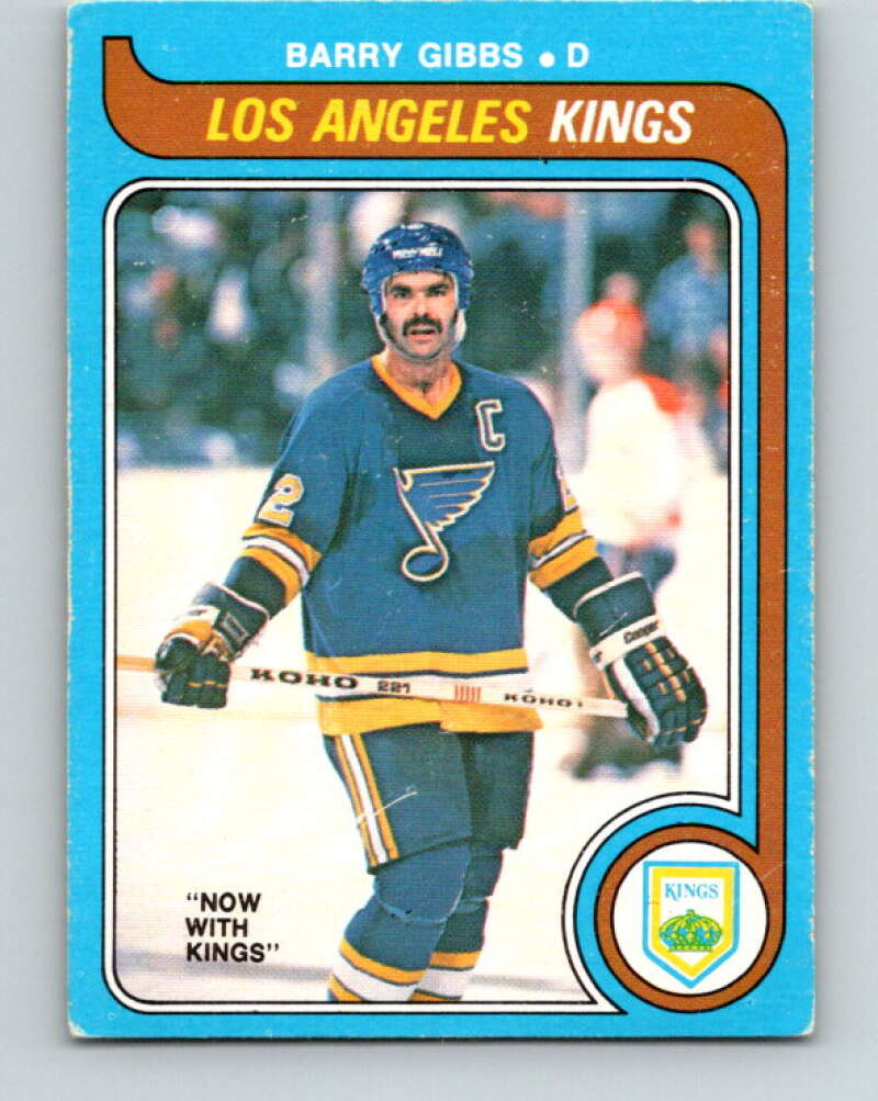 1979-80 O-Pee-Chee #304 Barry Gibbs Los Angeles Kings V19669