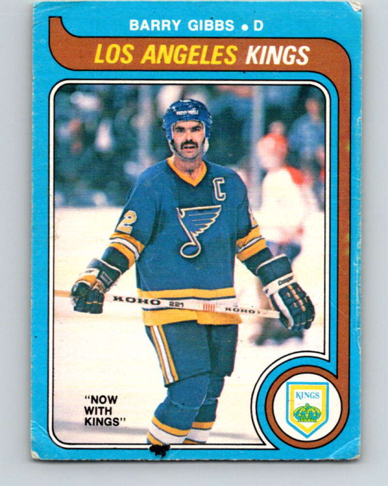 1979-80 O-Pee-Chee #304 Barry Gibbs Los Angeles Kings V19670