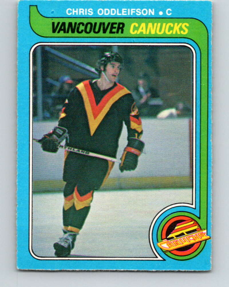 1979-80 O-Pee-Chee #305 Chris Oddleifson Vancouver Canucks V19676