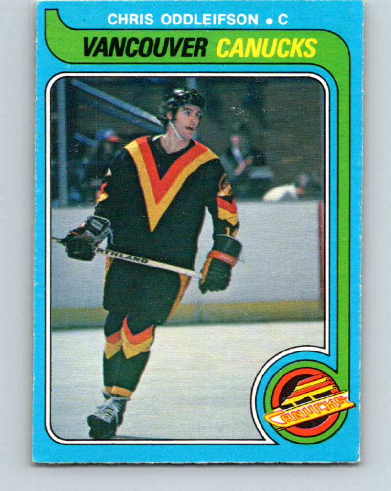 1979-80 O-Pee-Chee #305 Chris Oddleifson Vancouver Canucks V19677