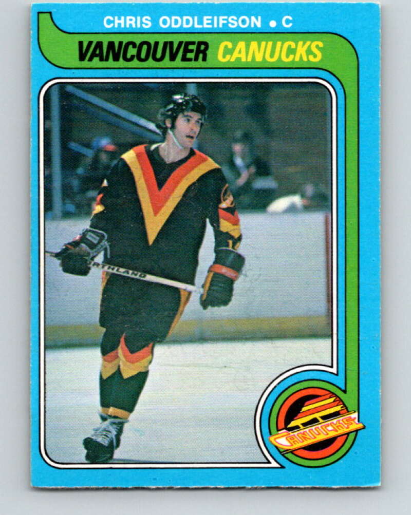 1979-80 O-Pee-Chee #305 Chris Oddleifson Vancouver Canucks V19679