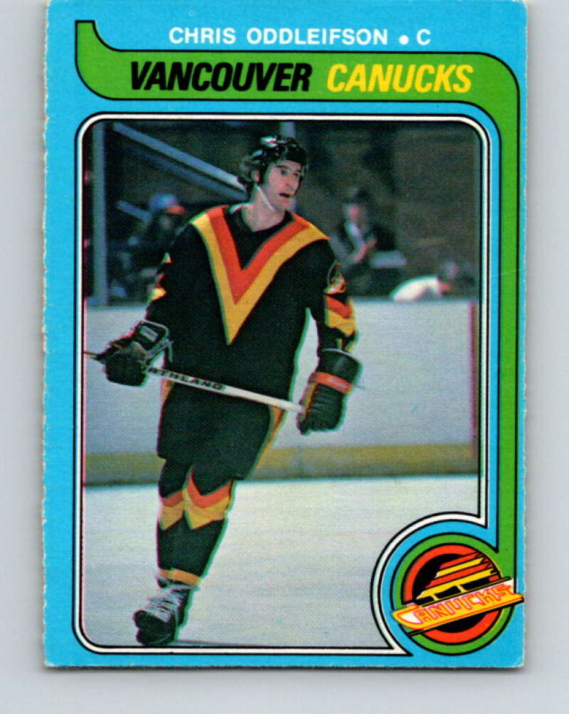 1979-80 O-Pee-Chee #305 Chris Oddleifson Vancouver Canucks V19680