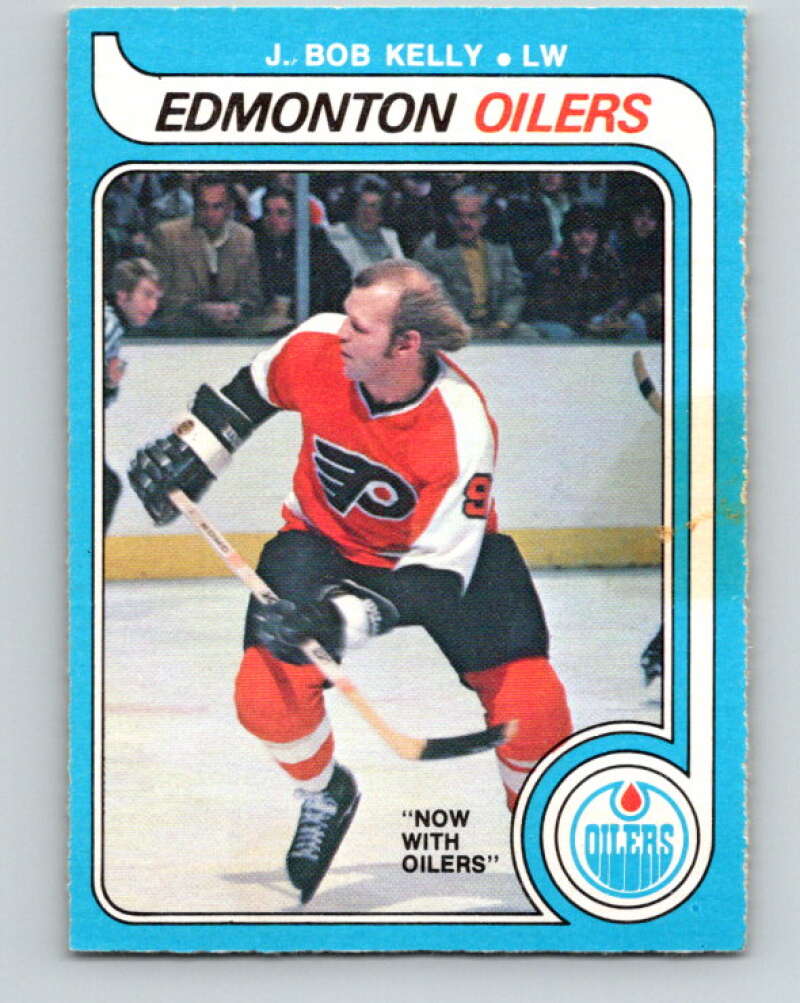 1979-80 O-Pee-Chee #306 J. Bob Kelly UER Edmonton Oilers V19688