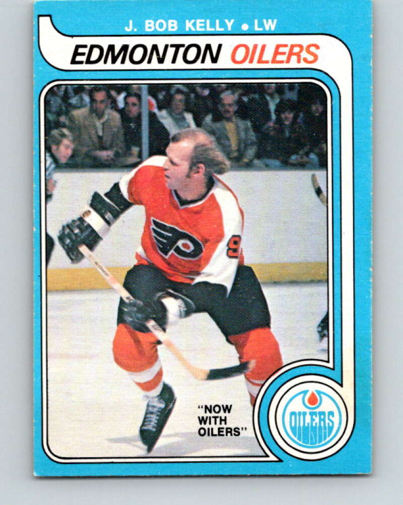 1979-80 O-Pee-Chee #306 J. Bob Kelly UER Edmonton Oilers V19689