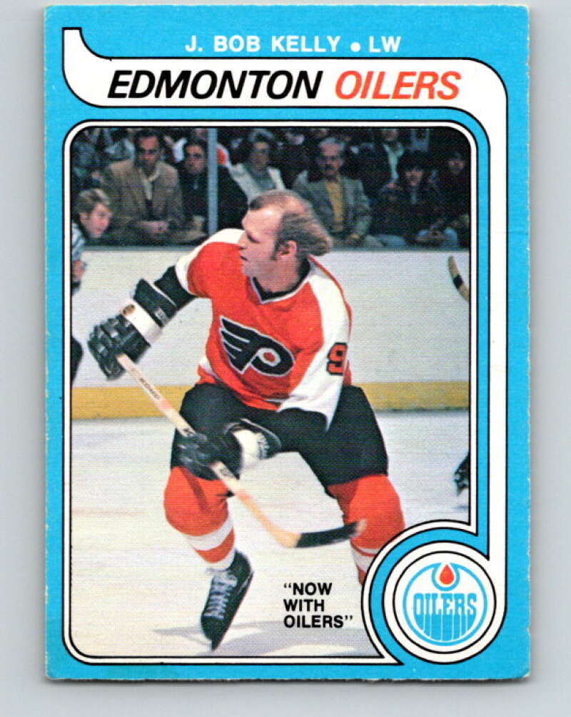 1979-80 O-Pee-Chee #306 J. Bob Kelly UER Edmonton Oilers V19690
