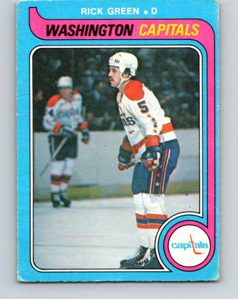 1979-80 O-Pee-Chee #309 Rick Green Washington Capitals V19719