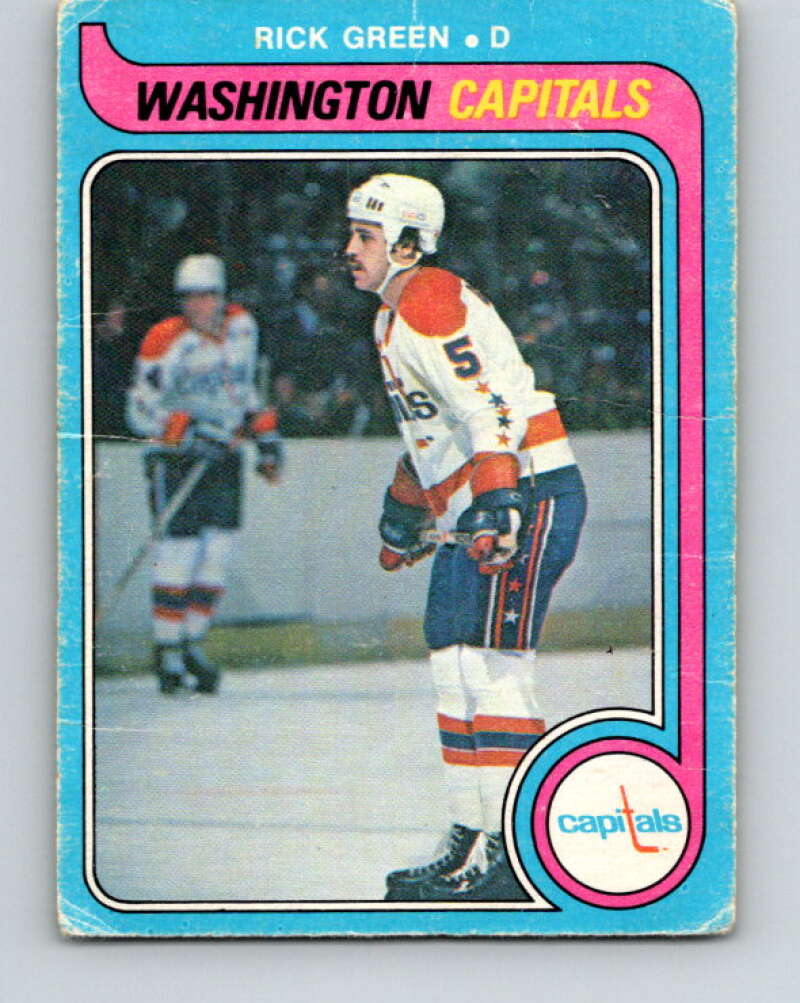1979-80 O-Pee-Chee #309 Rick Green Washington Capitals V19723