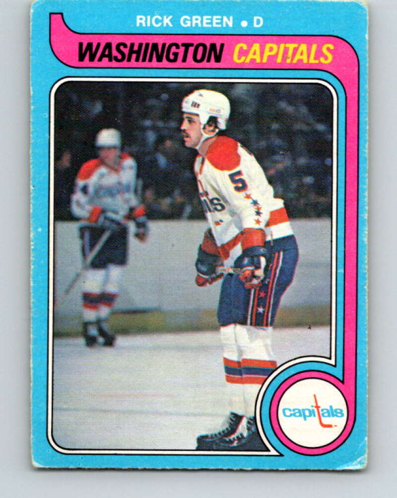 1979-80 O-Pee-Chee #309 Rick Green Washington Capitals V19724