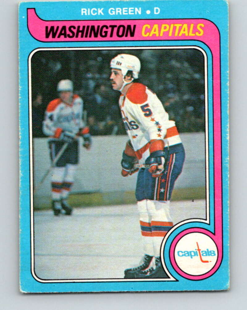 1979-80 O-Pee-Chee #309 Rick Green Washington Capitals V19726