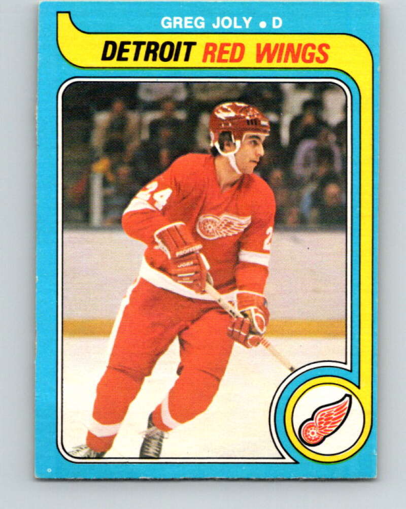 1979-80 O-Pee-Chee #311 Greg Joly Detroit Red Wings V19738