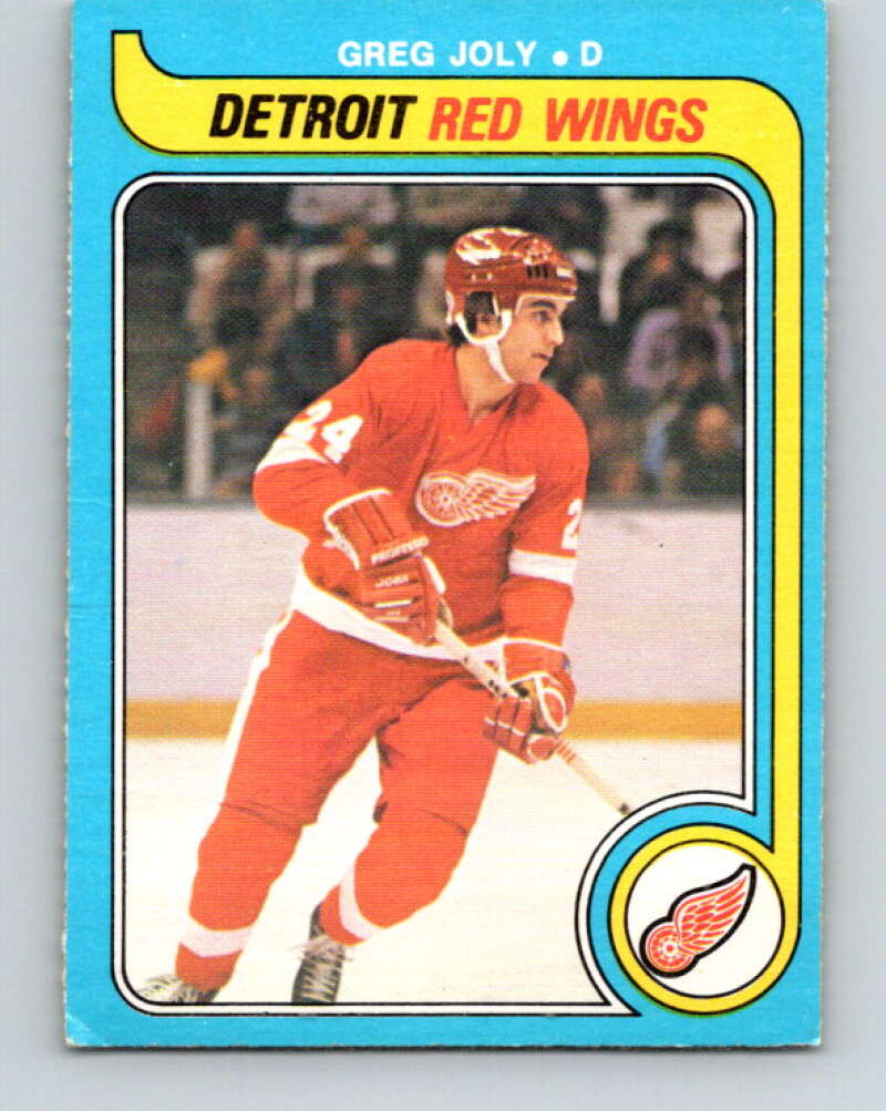 1979-80 O-Pee-Chee #311 Greg Joly Detroit Red Wings V19741