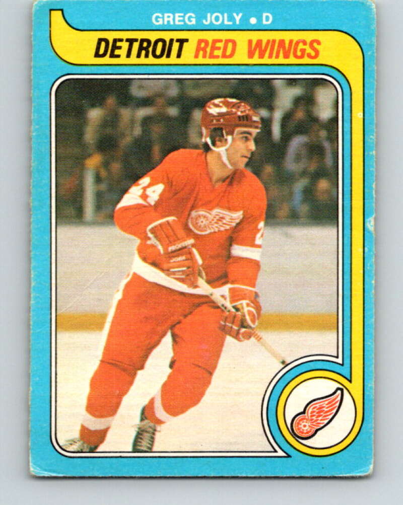 1979-80 O-Pee-Chee #311 Greg Joly Detroit Red Wings V19742
