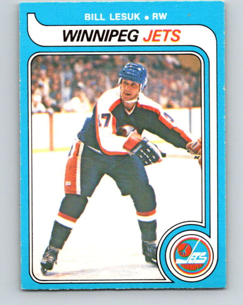 1979-80 O-Pee-Chee #312 Bill Lesuk Winnipeg Jets V19743