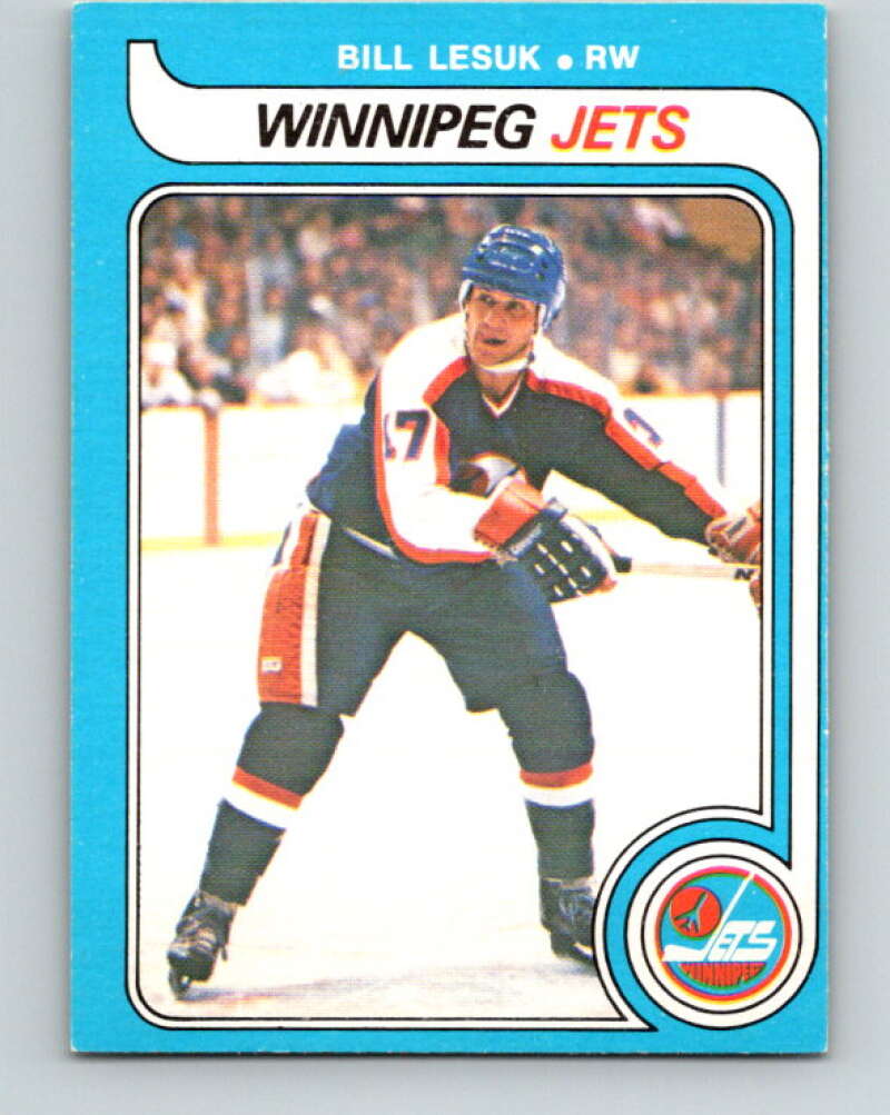 1979-80 O-Pee-Chee #312 Bill Lesuk Winnipeg Jets V19744