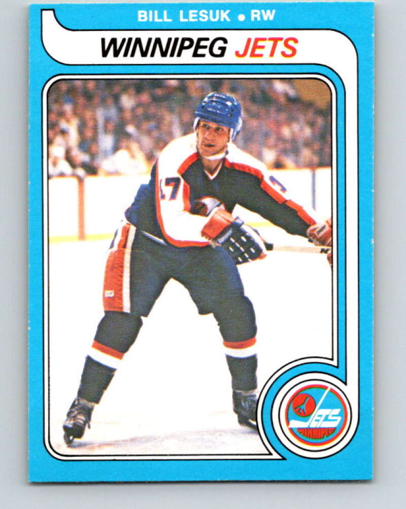 1979-80 O-Pee-Chee #312 Bill Lesuk Winnipeg Jets V19745