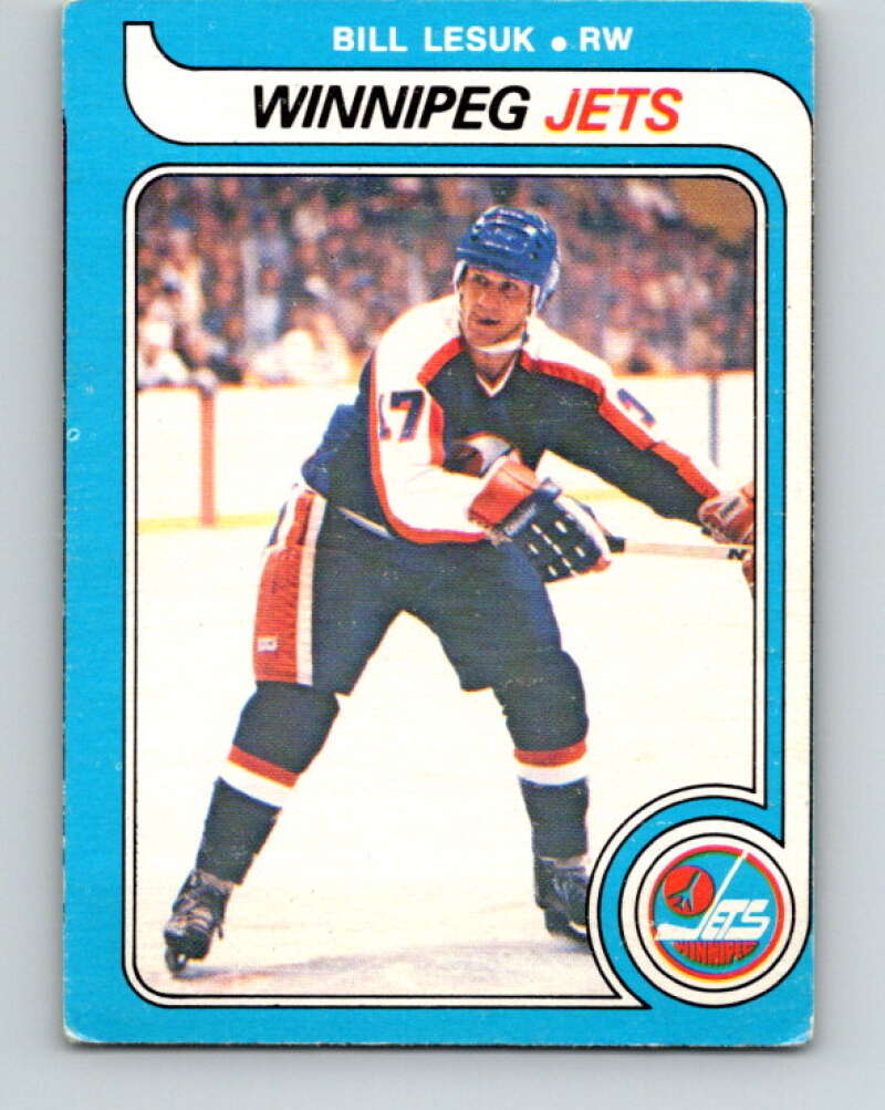 1979-80 O-Pee-Chee #312 Bill Lesuk Winnipeg Jets V19749
