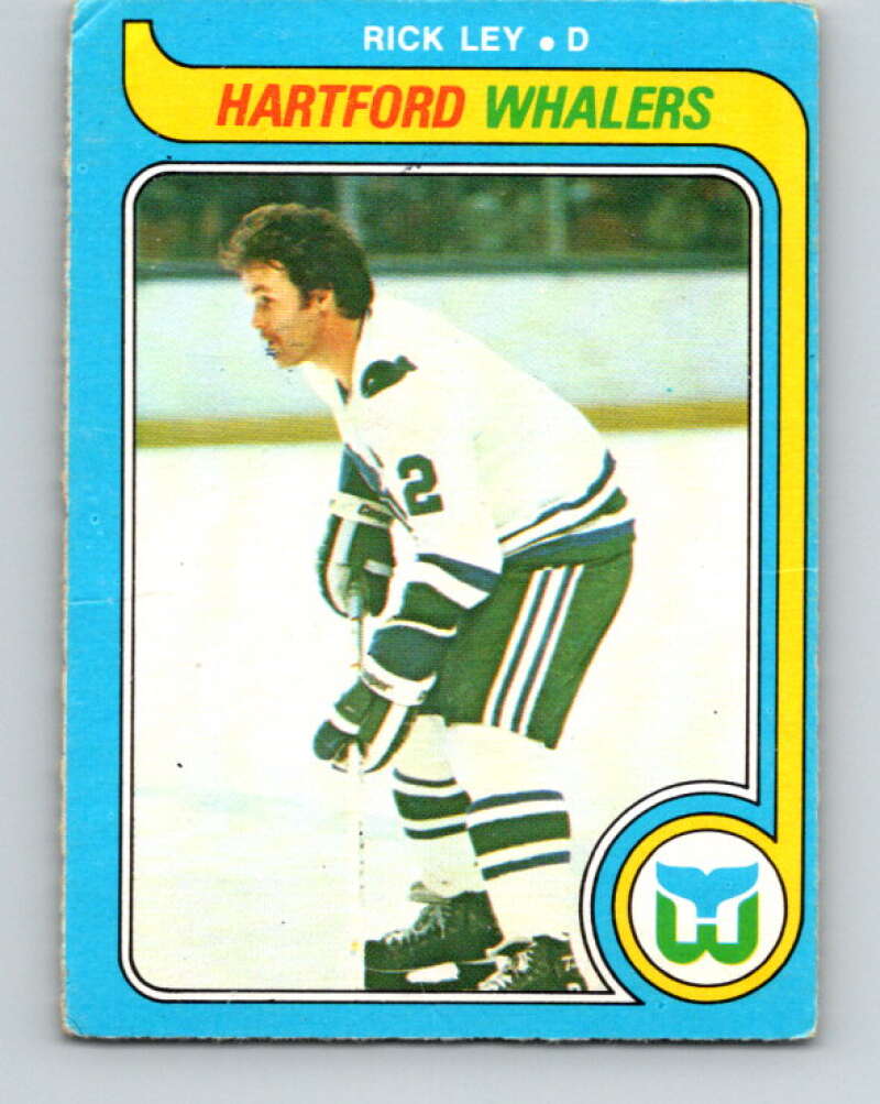 1979-80 O-Pee-Chee #314 Rick Ley Hartford Whalers V19759