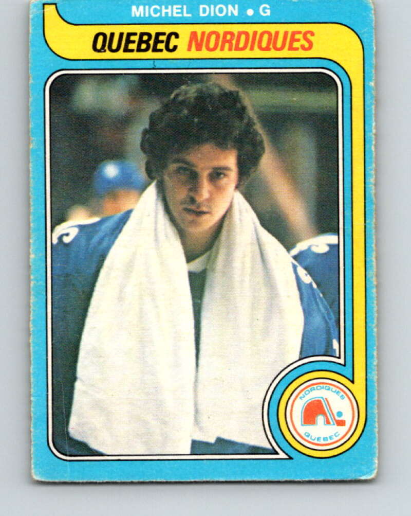 1979-80 O-Pee-Chee #316 Michel Dion Quebec Nordiques V19789