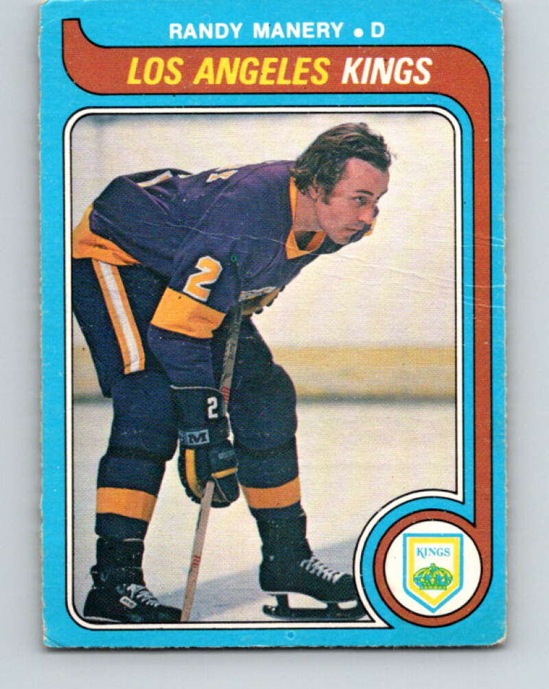 1979-80 O-Pee-Chee #317 Randy Manery Los Angeles Kings V19799