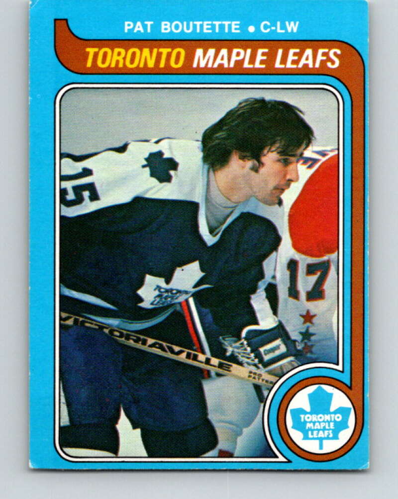 1979-80 O-Pee-Chee #319 Pat Boutette Toronto Maple Leafs V19818