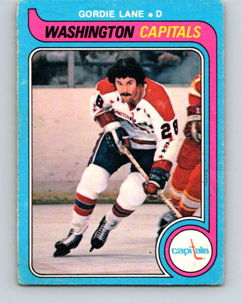 1979-80 O-Pee-Chee #325 Gord Lane Washington Capitals V20051