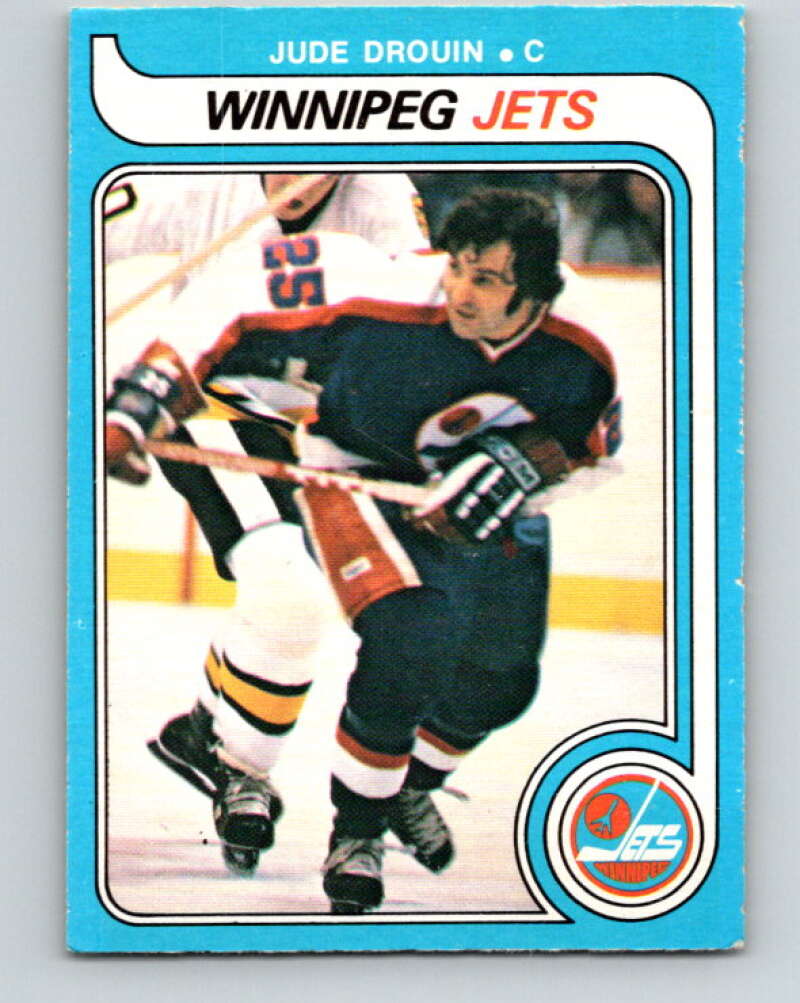 1979-80 O-Pee-Chee #329 Jude Drouin Winnipeg Jets V20088