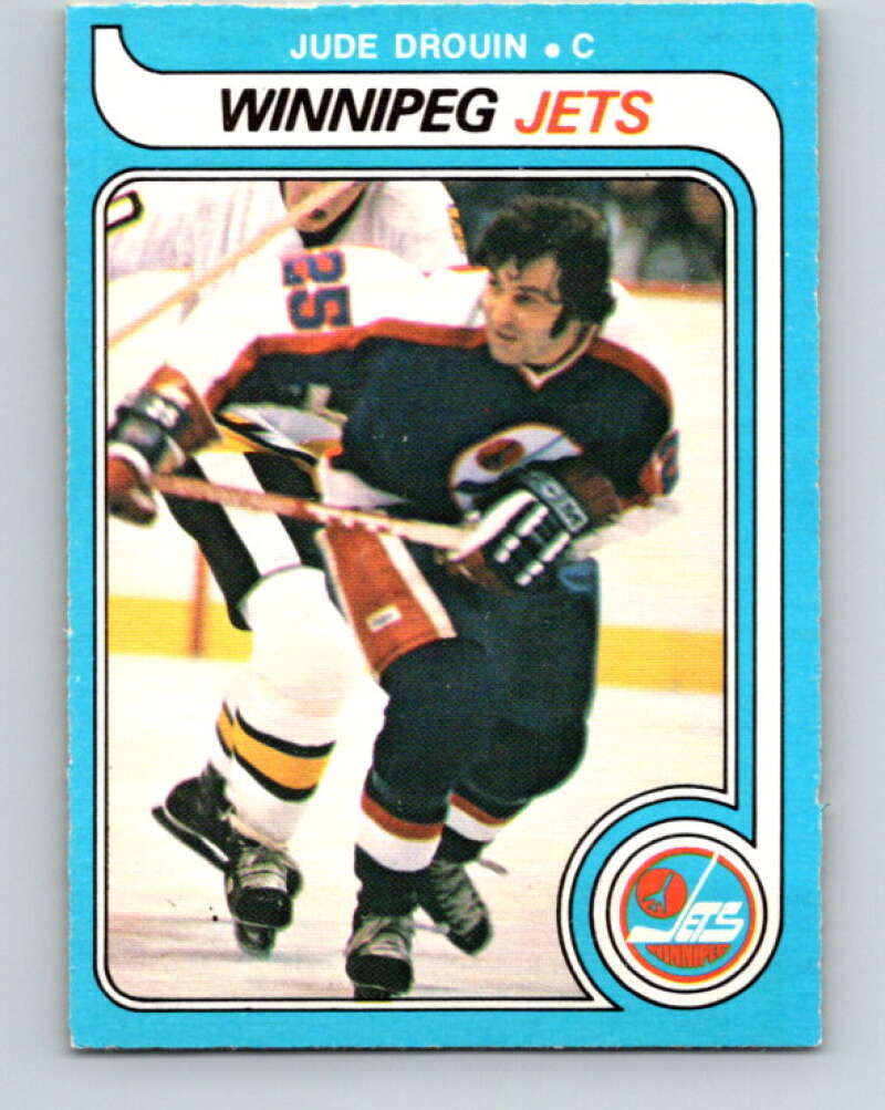 1979-80 O-Pee-Chee #329 Jude Drouin Winnipeg Jets V20089