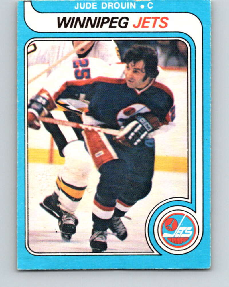 1979-80 O-Pee-Chee #329 Jude Drouin Winnipeg Jets V20092