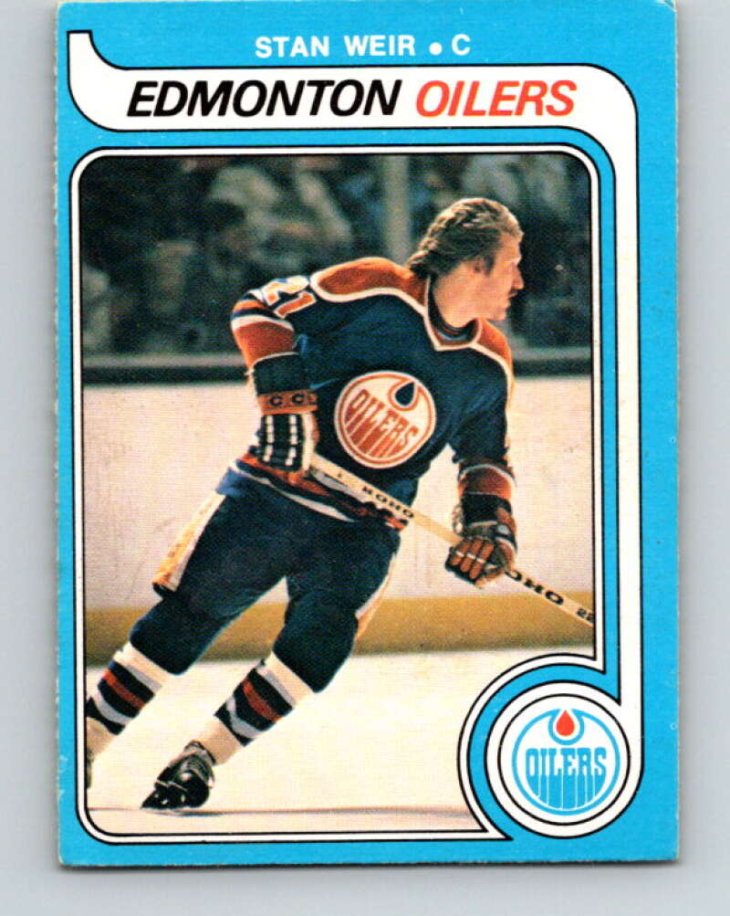 1979-80 O-Pee-Chee #331 Stan Weir Edmonton Oilers V20119