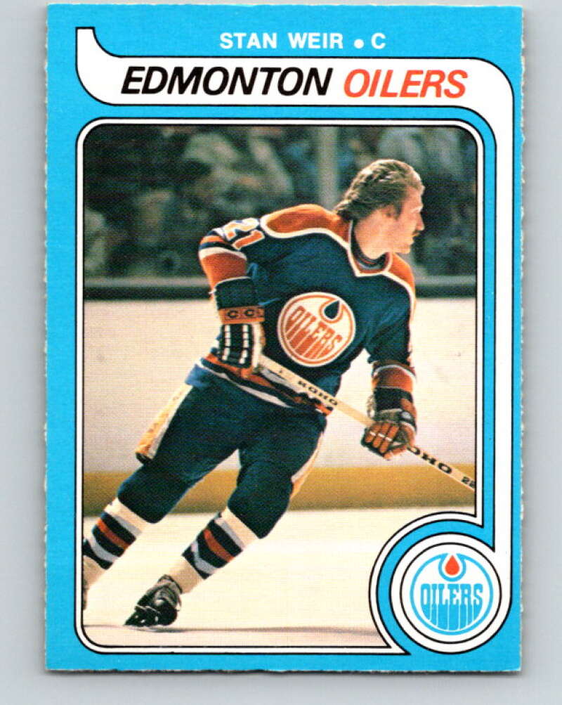 1979-80 O-Pee-Chee #331 Stan Weir Edmonton Oilers V20120