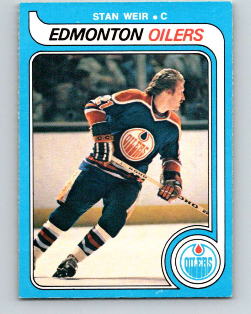 1979-80 O-Pee-Chee #331 Stan Weir Edmonton Oilers V20123