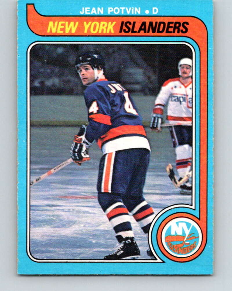 1979-80 O-Pee-Chee #334 Jean Potvin New York Islanders V20147
