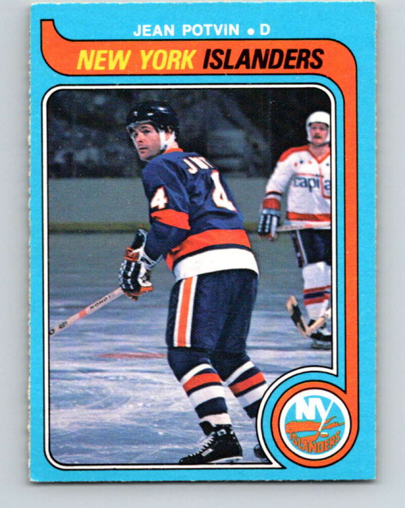 1979-80 O-Pee-Chee #334 Jean Potvin New York Islanders V20148